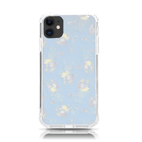 Bluey, Bluey merch, Bluey pattern, Bluey Bluey, bingo, Bluey design, bluey dog iPhone 11 TPU UV Print Case from ArtsNow.com Front