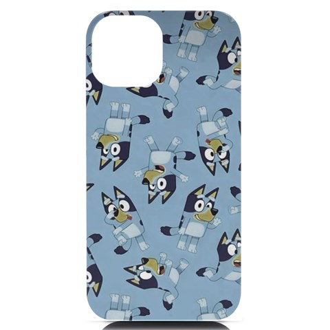 Bluey, Bluey merch, Bluey pattern, Bluey Bluey, bingo, Bluey design, bluey dog iPhone 14 Black UV Print PC Hardshell Case from ArtsNow.com Front