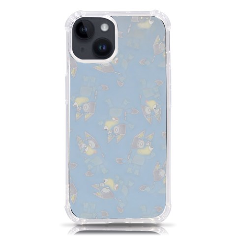 Bluey, Bluey merch, Bluey pattern, Bluey Bluey, bingo, Bluey design, bluey dog iPhone 14 TPU UV Print Case from ArtsNow.com Front
