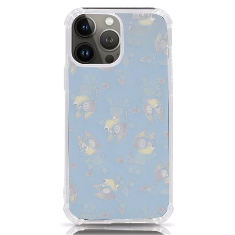 Bluey, Bluey merch, Bluey pattern, Bluey Bluey, bingo, Bluey design, bluey dog iPhone 13 Pro Max TPU UV Print Case from ArtsNow.com Front