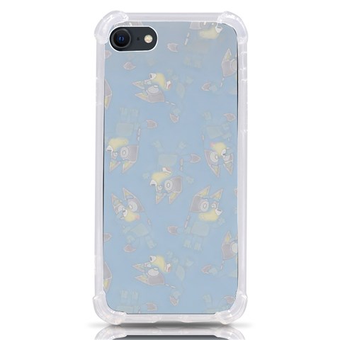 Bluey, Bluey merch, Bluey pattern, Bluey Bluey, bingo, Bluey design, bluey dog iPhone SE from ArtsNow.com Front