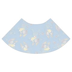 Bluey, Bluey merch, Bluey pattern, Bluey Bluey, bingo, Bluey design, bluey dog Trumpet Sleeve Cropped Top from ArtsNow.com Cuff Right
