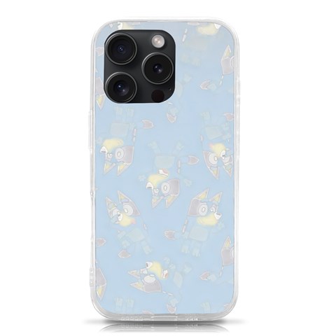Bluey, Bluey merch, Bluey pattern, Bluey Bluey, bingo, Bluey design, bluey dog iPhone 15 Pro TPU UV Print Case from ArtsNow.com Front