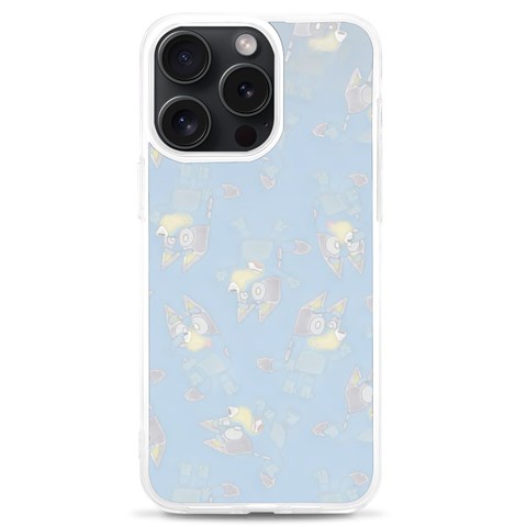 Bluey, Bluey merch, Bluey pattern, Bluey Bluey, bingo, Bluey design, bluey dog iPhone 15 Pro Max TPU UV Print Case from ArtsNow.com Front