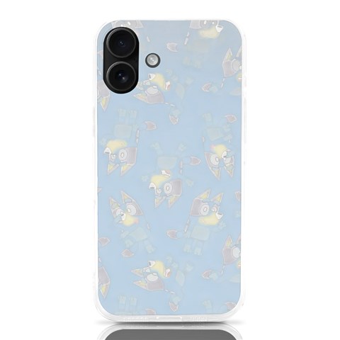 Bluey, Bluey merch, Bluey pattern, Bluey Bluey, bingo, Bluey design, bluey dog iPhone 16 Plus TPU UV Print Case from ArtsNow.com Front