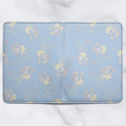 Bluey, Bluey merch, Bluey pattern, Bluey Bluey, bingo, Bluey design, bluey dog Microfiber PU Leather Passport Holder from ArtsNow.com Full