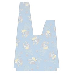 Bluey, Bluey merch, Bluey pattern, Bluey Bluey, bingo, Bluey design, bluey dog Japanese Wrist Knot Bag from ArtsNow.com Front Inside