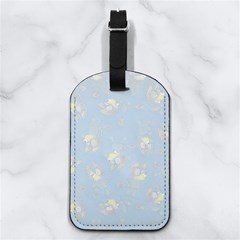 Bluey, Bluey merch, Bluey pattern, Bluey Bluey, bingo, Bluey design, bluey dog Nappa Leather Luggage Tag Rectangle from ArtsNow.com Front