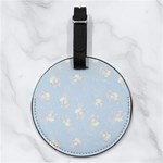 Bluey, Bluey merch, Bluey pattern, Bluey Bluey, bingo, Bluey design, bluey dog Nappa Leather Luggage Tag Round Bluey, Bluey merch, Bluey pattern, Bluey Bluey, bingo, Bluey design, bluey dog Nappa Leather Luggage Tag Round