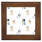 Bluey, Bluey merch, Bluey pattern, Bluey Bluey, bingo, Bluey design, bluey dog Framed Tile Bluey, Bluey merch, Bluey pattern, Bluey Bluey, bingo, Bluey design, bluey dog Framed Tile