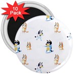 Bluey, Bluey merch, Bluey pattern, Bluey Bluey, bingo, Bluey design, bluey dog 3 Magnets (10 pack) Bluey, Bluey merch, Bluey pattern, Bluey Bluey, bingo, Bluey design, bluey dog 3 Magnets (10 pack)