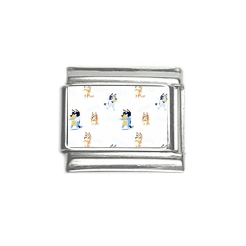 Bluey, Bluey merch, Bluey pattern, Bluey Bluey, bingo, Bluey design, bluey dog Italian Charm (9mm) from ArtsNow.com Front