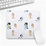 Bluey, Bluey merch, Bluey pattern, Bluey Bluey, bingo, Bluey design, bluey dog Large Mousepad Bluey, Bluey merch, Bluey pattern, Bluey Bluey, bingo, Bluey design, bluey dog Large Mousepad