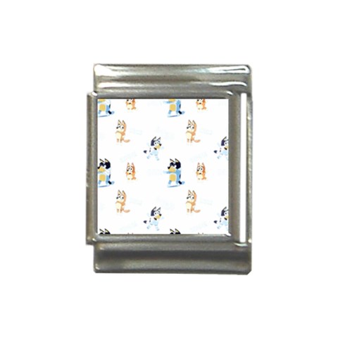 Bluey, Bluey merch, Bluey pattern, Bluey Bluey, bingo, Bluey design, bluey dog Italian Charm (13mm) from ArtsNow.com Front