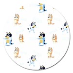 Bluey, Bluey merch, Bluey pattern, Bluey Bluey, bingo, Bluey design, bluey dog Magnet 5 (Round) Bluey, Bluey merch, Bluey pattern, Bluey Bluey, bingo, Bluey design, bluey dog Magnet 5 (Round)