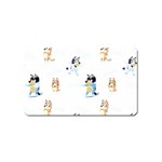 Bluey, Bluey merch, Bluey pattern, Bluey Bluey, bingo, Bluey design, bluey dog Magnet (Name Card) Bluey, Bluey merch, Bluey pattern, Bluey Bluey, bingo, Bluey design, bluey dog Magnet (Name Card)