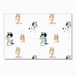 Bluey, Bluey merch, Bluey pattern, Bluey Bluey, bingo, Bluey design, bluey dog Postcard 4 x 6 (Pkg of 10) Bluey, Bluey merch, Bluey pattern, Bluey Bluey, bingo, Bluey design, bluey dog Postcard 4 x 6 (Pkg of 10)