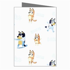 Bluey, Bluey merch, Bluey pattern, Bluey Bluey, bingo, Bluey design, bluey dog Greeting Cards (Pkg of 8) from ArtsNow.com Right