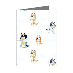 Bluey, Bluey merch, Bluey pattern, Bluey Bluey, bingo, Bluey design, bluey dog Mini Greeting Cards (Pkg of 8) from ArtsNow.com Right