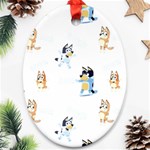 Bluey, Bluey merch, Bluey pattern, Bluey Bluey, bingo, Bluey design, bluey dog Oval Ornament (Two Sides) Bluey, Bluey merch, Bluey pattern, Bluey Bluey, bingo, Bluey design, bluey dog Oval Ornament (Two Sides)