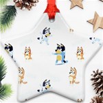 Bluey, Bluey merch, Bluey pattern, Bluey Bluey, bingo, Bluey design, bluey dog Star Ornament (Two Sides) Bluey, Bluey merch, Bluey pattern, Bluey Bluey, bingo, Bluey design, bluey dog Star Ornament (Two Sides)