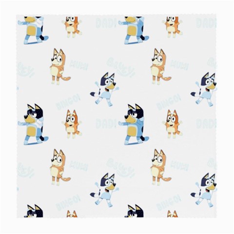 Bluey, Bluey merch, Bluey pattern, Bluey Bluey, bingo, Bluey design, bluey dog Medium Glasses Cloth from ArtsNow.com Front