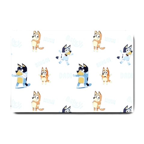 Bluey, Bluey merch, Bluey pattern, Bluey Bluey, bingo, Bluey design, bluey dog Small Doormat from ArtsNow.com 24 x16  Door Mat