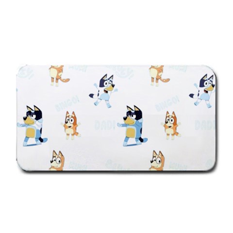 Bluey, Bluey merch, Bluey pattern, Bluey Bluey, bingo, Bluey design, bluey dog Medium Bar Mat from ArtsNow.com 16 x8.5  Bar Mat