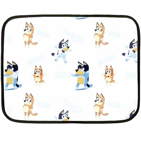 Bluey, Bluey merch, Bluey pattern, Bluey Bluey, bingo, Bluey design, bluey dog 35 x27  Fleece Blanket (Mini) from ArtsNow.com 35 x27  Blanket