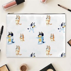 Bluey, Bluey merch, Bluey pattern, Bluey Bluey, bingo, Bluey design, bluey dog Cosmetic Bag (XL) from ArtsNow.com Front