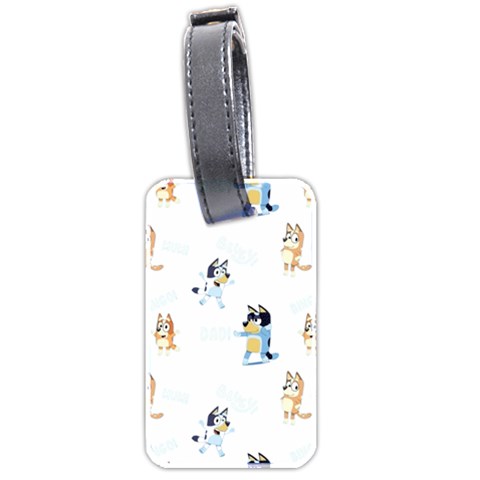 Bluey, Bluey merch, Bluey pattern, Bluey Bluey, bingo, Bluey design, bluey dog Luggage Tag (two sides) from ArtsNow.com Front