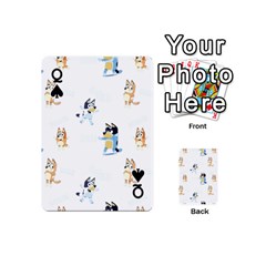 Queen Bluey, Bluey merch, Bluey pattern, Bluey Bluey, bingo, Bluey design, bluey dog Playing Cards 54 Designs (Mini) from ArtsNow.com Front - SpadeQ