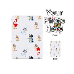 Jack Bluey, Bluey merch, Bluey pattern, Bluey Bluey, bingo, Bluey design, bluey dog Playing Cards 54 Designs (Mini) from ArtsNow.com Front - HeartJ
