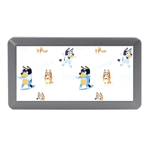 Bluey, Bluey merch, Bluey pattern, Bluey Bluey, bingo, Bluey design, bluey dog Memory Card Reader (Mini) from ArtsNow.com Front