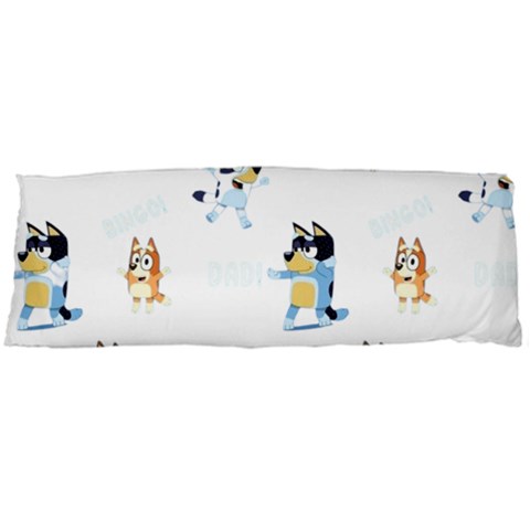 Bluey, Bluey merch, Bluey pattern, Bluey Bluey, bingo, Bluey design, bluey dog One Side Body Pillow Cases from ArtsNow.com Body Pillow Case