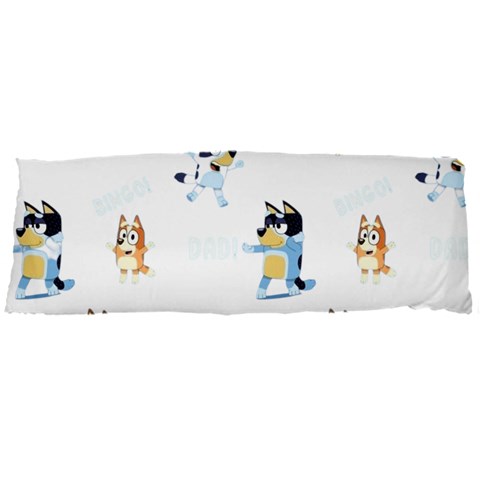 Bluey, Bluey merch, Bluey pattern, Bluey Bluey, bingo, Bluey design, bluey dog 60 x21  Body Pillow Case Dakimakura (Two Sides) from ArtsNow.com Front