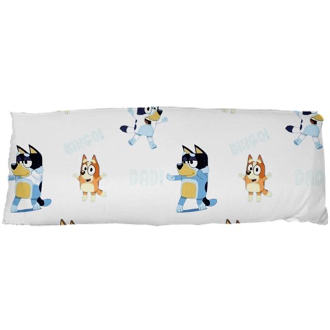 Bluey, Bluey merch, Bluey pattern, Bluey Bluey, bingo, Bluey design, bluey dog 67 x25  Body Pillow Case Dakimakura (Two Sides) from ArtsNow.com Front