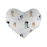 Bluey, Bluey merch, Bluey pattern, Bluey Bluey, bingo, Bluey design, bluey dog Standard 16 Premium Heart Shape Cushions Bluey, Bluey merch, Bluey pattern, Bluey Bluey, bingo, Bluey design, bluey dog Standard 16 Premium Heart Shape Cushions