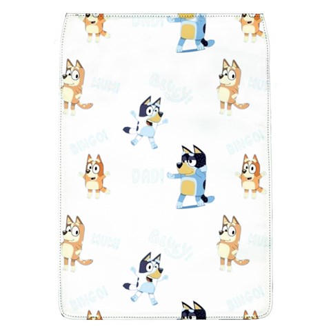 Bluey, Bluey merch, Bluey pattern, Bluey Bluey, bingo, Bluey design, bluey dog Removable Flap Cover (L) from ArtsNow.com Front