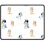 Bluey, Bluey merch, Bluey pattern, Bluey Bluey, bingo, Bluey design, bluey dog 60 x 50 Two Sides Fleece Blanket (Medium) Bluey, Bluey merch, Bluey pattern, Bluey Bluey, bingo, Bluey design, bluey dog 60 x 50 Two Sides Fleece Blanket (Medium)