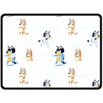 Bluey, Bluey merch, Bluey pattern, Bluey Bluey, bingo, Bluey design, bluey dog 80 x 56 Two Sides Fleece Blanket (Large) Bluey, Bluey merch, Bluey pattern, Bluey Bluey, bingo, Bluey design, bluey dog 80 x 56 Two Sides Fleece Blanket (Large)