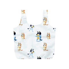 Bluey, Bluey merch, Bluey pattern, Bluey Bluey, bingo, Bluey design, bluey dog Full Print Recycle Bag (S) from ArtsNow.com Front