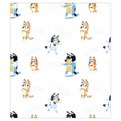 Bluey, Bluey merch, Bluey pattern, Bluey Bluey, bingo, Bluey design, bluey dog Drawstring Pouch (Small) from ArtsNow.com Back