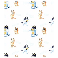 Bluey, Bluey merch, Bluey pattern, Bluey Bluey, bingo, Bluey design, bluey dog Drawstring Pouch (Medium) from ArtsNow.com Back