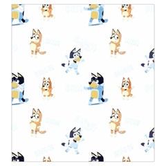 Bluey, Bluey merch, Bluey pattern, Bluey Bluey, bingo, Bluey design, bluey dog Drawstring Pouch (Large) from ArtsNow.com Back
