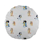 Bluey, Bluey merch, Bluey pattern, Bluey Bluey, bingo, Bluey design, bluey dog Standard 15 Premium Flano Round Cushions Bluey, Bluey merch, Bluey pattern, Bluey Bluey, bingo, Bluey design, bluey dog Standard 15 Premium Flano Round Cushions