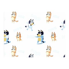 Bluey, Bluey merch, Bluey pattern, Bluey Bluey, bingo, Bluey design, bluey dog 35  x 27  Two Sides Premium Plush Fleece Blanket (Mini) from ArtsNow.com 35 x27  Blanket Back