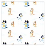 Bluey, Bluey merch, Bluey pattern, Bluey Bluey, bingo, Bluey design, bluey dog 36 x 36 Square Satin Scarf Bluey, Bluey merch, Bluey pattern, Bluey Bluey, bingo, Bluey design, bluey dog 36 x 36 Square Satin Scarf