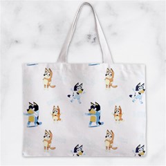 Bluey, Bluey merch, Bluey pattern, Bluey Bluey, bingo, Bluey design, bluey dog Zipper Mini Tote Bag from ArtsNow.com Front