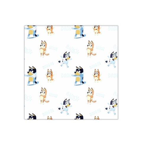 Bluey, Bluey merch, Bluey pattern, Bluey Bluey, bingo, Bluey design, bluey dog 22  x 22  Satin Bandana Scarf from ArtsNow.com Front